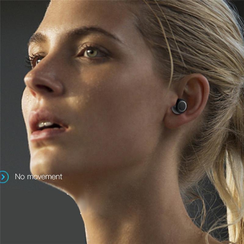 TWS Bluetooth Earphones TWS Stylish Stereo Sound Earset Wireless Twins Earbuds Earphones Bluetooth 5.0 