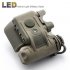  CVVO G325  Helmet Light  Military Style   convenient and hands free light at your side  Great for night navigation  climbing  paintball games and so much more 