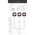    Double up the power capacity  with rounded edge design  easily stows in bag or pocket 