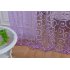  EU Direct  1 PCS Soft Purple Translucidus Window Curtain of Modern Style Home decoration choice