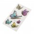  EU Direct  1 Sheet 3D Colorful Butterfly Body Art Temporary Tattoos Waterproof Non toxic Transfer Sticker 105 60mm
