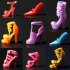  EU Direct  10 Pairs Set Doll Shoes dolls  Exactly As in Photo 