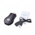  EU Direct  1080P AnyCast WiFi Display Receiver 2 4G HDMI DLNA Airplay Miracast TV Dongle Black