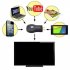  EU Direct  1080P AnyCast WiFi Display Receiver 2 4G HDMI DLNA Airplay Miracast TV Dongle Black