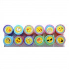 [EU Direct] 12个可爱卡通玩具印章套装 表情系列款（彩盒）