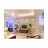  EU Direct  1m Glass Crystal Beads Chain Curtain Window Passage Wedding Backdrop Violet Butterfly 1pcs