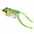  EU Direct  1pcs Frog Lure Crankbait Tackle Crank Bait Fishing Lures Freshwater Saltwater Soft Bionic Bait Green back and yellow body