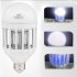  EU Direct  2 in 1 Bug Zapper LED Bulb  110V E27 Mosquito Killer Light Bulbs  Indoor Outdoor Lighting lamp for Flying Insects Wasp Moths Fly Killer