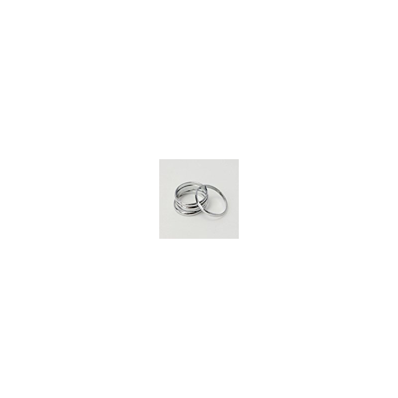 [EU Direct] 2014 Susenstore 5pcs Urban Silver Stack Plain Cute Above Knuckle Ring Band Midi Ring Set