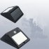  EU Direct  20LED Solar Panel Powered Motion Sensor Lamp Outdoor Light Garden Security Wall Light for Patio  Deck  Yard