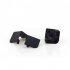  EU Direct  2x2x2 Pocket Cube Brain Teaser Puzzle Cube Sticker Magic Cubes Speed Cubes for Beginner Black black