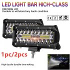 [EU Direct] 7 inch 400W LED Work Light Bar Flood Spot Beam Offroad 4WD SUV Driving Fog Lamp  black