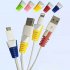  EU Direct  8 Pcs Cable Protector Saver Cover for Apple Android Universal Charging Cable Random Color Random Color