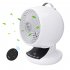  EU Direct  ACEKOOL KF 1877 Air Circulation Fan 8 Inch DC Motor 12 Gears Timing Reservation Function ECO Mode European Black