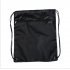  EU Direct  Adeeing Outdoor Sports Polyester Drawstring Backpack Bag black