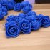  EU Direct  Artificial Rose Decoration Bridal Hair Decorative Beautiful Bridal Bouquet Bouquets Wedding Home Party 50PCs 3CM  Royal Blue 