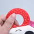  EU Direct  Baby Rattle Hand Bell Toys Plush Panda Bird Frog Dog Rattle Dolls Gifts for Infants White