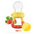  EU Direct  Baby vegetables and fruits bite pacifier yellow L