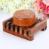  EU Direct  Bath Accessories Handmade Natural Wood Soap Dish Soap Holder