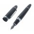  EU Direct  BinaryABC Advanced Fountain Pen Jinhao 159 Black Bright with Silver Broad Nib