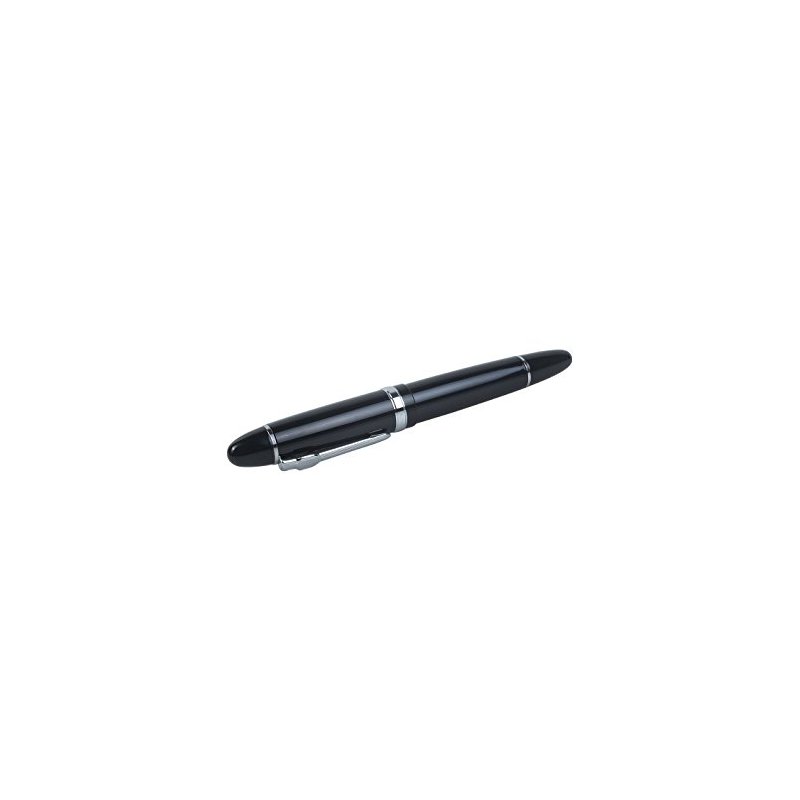[EU Direct] BinaryABC Advanced Fountain Pen Jinhao 159 Black Bright with Silver Broad Nib