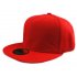  EU Direct  Blank Plain Solid Color Adjustable Snapback Hats Caps Unisex Hip Hop Baseball Cap Hat