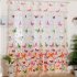  EU Direct  Butterfly Print Window Sheer Curtain Panels For Living Room Bedroom