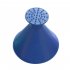  EU Direct  Car Windshield Ice Scraper Tool Cone Shaped Outdoor Round Funnel Remover Snow blue