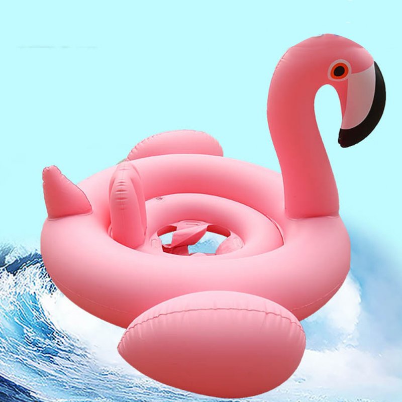 [EU Direct] Children Inflatable Pool Toys Swimming Float Seat Cartoon Animals Swim Ring Swimming Boat
