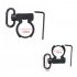  EU Direct  Clamp on Single Point QD Sling Swivel Adapter Tactical Button Quick Detach Sling Attachment for AR15 M4