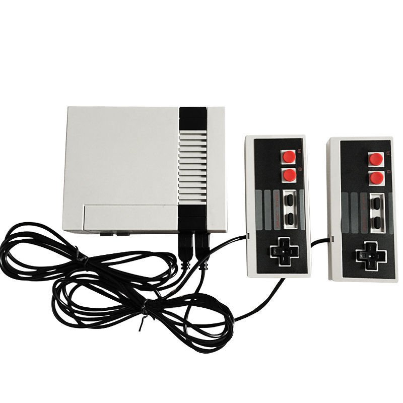 [EU Direct] Classic 8 Bits Game Consoles Professional System For NES Game Player Built-in 620 TV Video Game With Dual Control, EU Plug EU plug