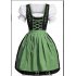  EU Direct  Clearlove Women s Classic Dress Three Pieces Suit for German Traditional Oktoberfest Costumes