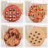  EU Direct  Creative Simulation Pizza Hamburger Bread Cookies Pillow Plush Toy Home Cushions Office Sleeping Pillow Novelty Gift for Kids and Adults