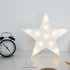  EU Direct  Creative Energy Saving Star Night LED Light 3W Warm White Light White