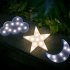  EU Direct  Creative Energy Saving Star Night LED Light 3W Warm White Light White