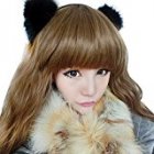  EU Direct  Cute Cat Ears Panda Head Hoop Headband Party Costume Accessories