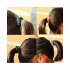  EU Direct  Dickness 10pcs Women Elastic Polka Dot Print Hair Band Rope Scrunchie Ponytail Holder