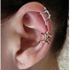  EU Direct  Dragonpad   Coppery Climbing Mam Naked Climber Ear Cuff Helix Cartilage Earring