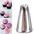  EU Direct  Drop Rose Flower Icing Piping Tips Nozzle Cake Cupcake Decorating Pastry Tool