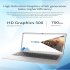  EU Direct  Ezbook X3 Laptop Clear FHD With Ips Screen High end Version Multi Port Laptop Computer Eu Plug 8 128gb gray