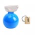  EU Direct  Fashion Bomb Shape Paper Holder Home Decor Paper Pot Toilet Bath Table Tissue Holder Dispenser Box Cover Case  Blue 