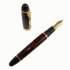  EU Direct  Fashion Elegant Jinhao 450 Dark Red Fountain Pen with Golden Clip