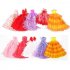  EU Direct  Fashion Party Dress Princess Gown Clothes Outfit for 11in doll  Style Random 