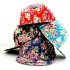 EU Direct  Floral Flower Snapback Adjustable Fitted Men s Women s Hip Hop Cap Hat Headwear