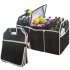  EU Direct  Foldable Car Trunk Organizer Bag Portable Multi Compartment Truck Van SUV Storage Basket Auto Tools Organiser