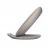  EU Direct  Folding Fast Wireless Charger For Samsung Galaxy S6 S7 S8 Plus Qi Charging Pad Stand Beige