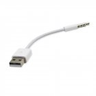 EU Fosmon USB Charging Sync Data Cable For Apple iPod shuffle (1 and 2rd Generation) - White
