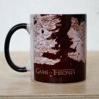 [EU Direct] Game of Thrones Map Mug Heat Sensitive Color Changing Coffee Tea Mug Ceramic Mug