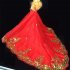  EU Direct  Gorgeous Sequined Wedding Bridal Dress Princess Gown Evening Party Dress for Dolls Clothes Outfit for 12  Doll