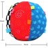  EU Direct  Hand Grasp Bell Cloth Ball Toys Gift for Kids Baby Infant Colorful Soft
